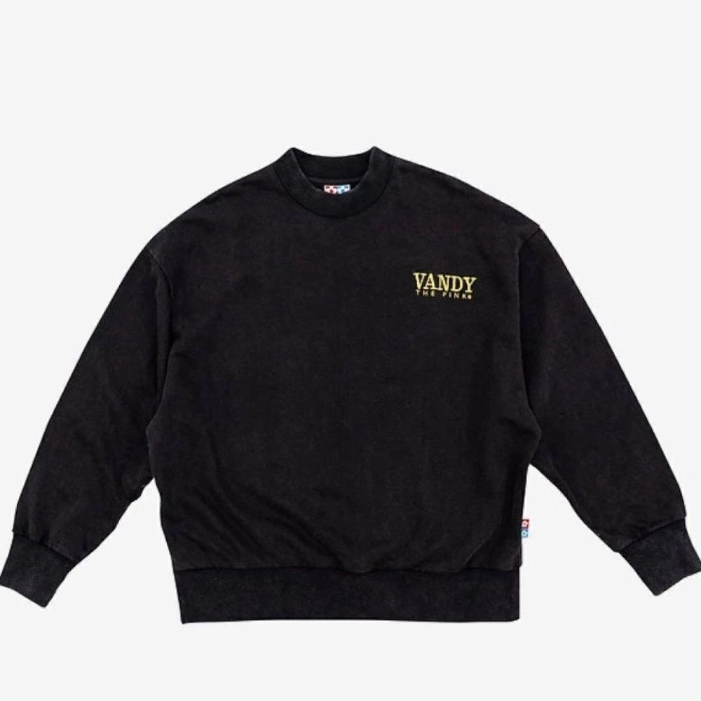 Vandy the Pink Bonsai Crewneck Black S NWT